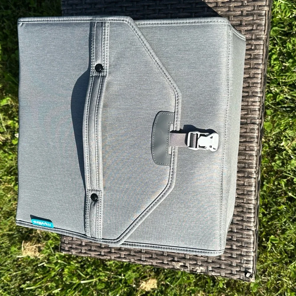 Gray IVF Organizer with Foldable Design